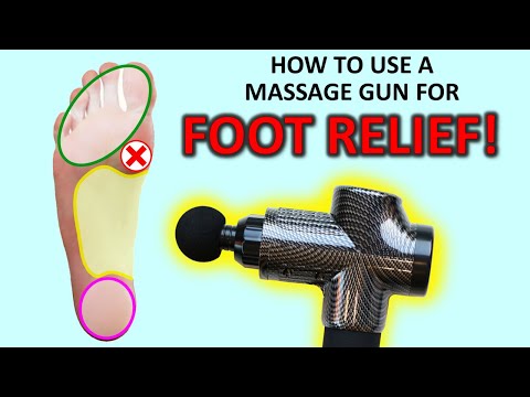 Foot Relief & Plantar Fasciitis: How to Safely Use a Massage Gun for Foot  Pain - Video Summarizer - Glarity