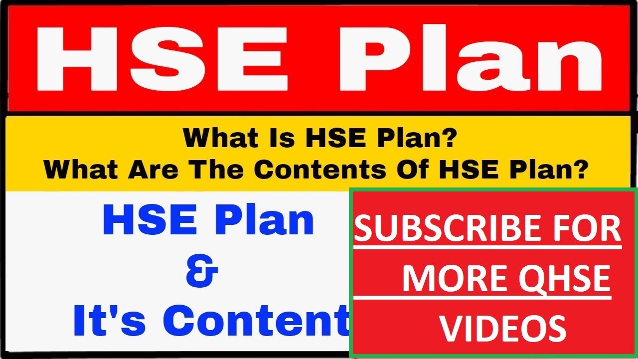 Project HSE Plan| Health and Safety Plan| OSHA|ISO 45001| QHSE Management System for Construction