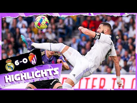 Real Madrid 6-0 Real Valladolid | RESUMEN | LaLiga 2022/23