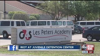 Riot at juvenile corrections academy in Tampa