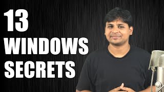 13 Windows Secrets & Tricks That You Should Know