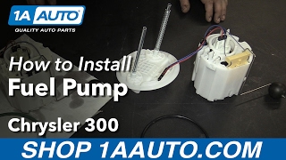 How to Replace Electric Fuel Pump Sending Unit 05-10 Chrysler 300