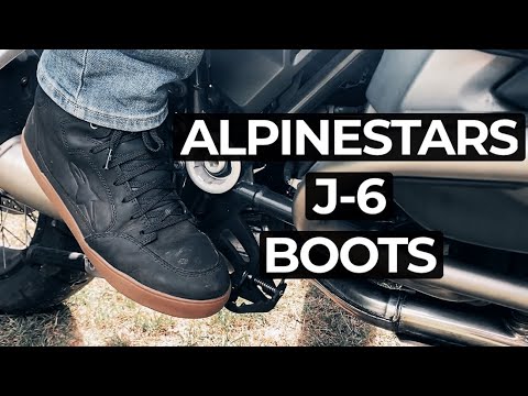 ALPINESTARS J-6 WATERPROOF BOOTS / CE marked casual riding boot.