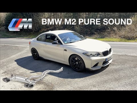 LOUD BMW M2 F87 LCI w/ M-Performance exhaust - PURE Sound