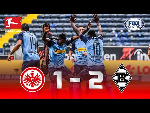 NA CAÇA AO LÍDER! Veja os melhores momentos de Eintracht Frankfurt 1 x 3 Borussia M'Gladbach