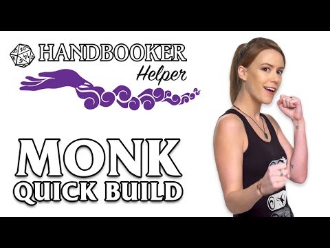 Handbooker Helper: Monk (Quick Build)