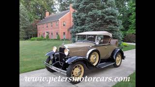 Video Thumbnail for 1931 Ford Model A