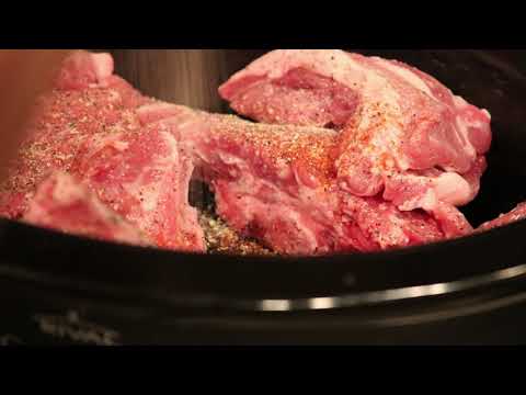 Neck Bones and Potatoes in the Slow Cooker