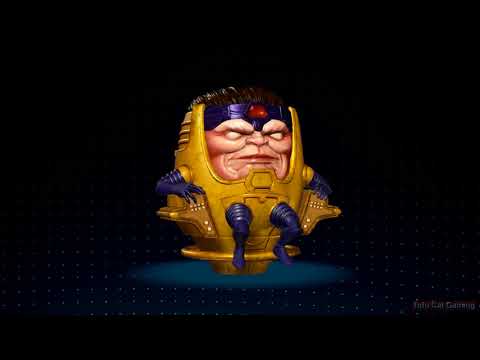 Giant Symbiote, Modok, Death, Xgardian and Ultron Drone  - Profiles with 3D Models