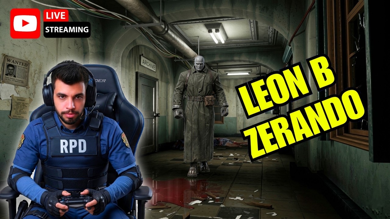 LEON B: O FINAL VERDADEIRO! 🚨 ZERANDO RESIDENT EVIL 2 CLÁSSICO
