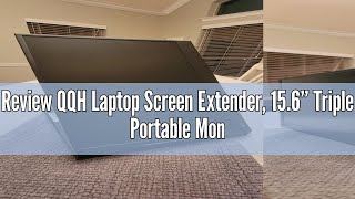 Review QQH Laptop Screen Extender, 15.6” Triple Portable Monitor for Laptop with Ultra-Slim FHD IPS