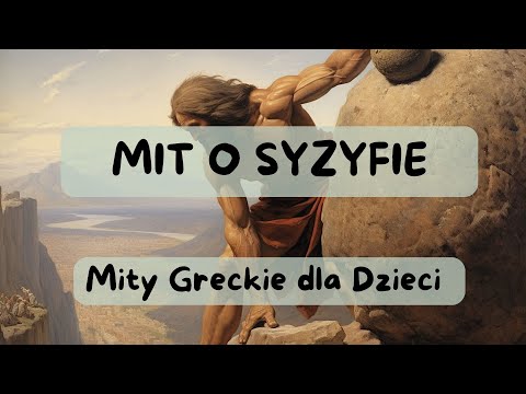 Mit o Syzyfie | 🏛️🌟 Mity Greckie dla Dzieci | Lektura z obrazkami  #mitygreckie #bajka #lektura