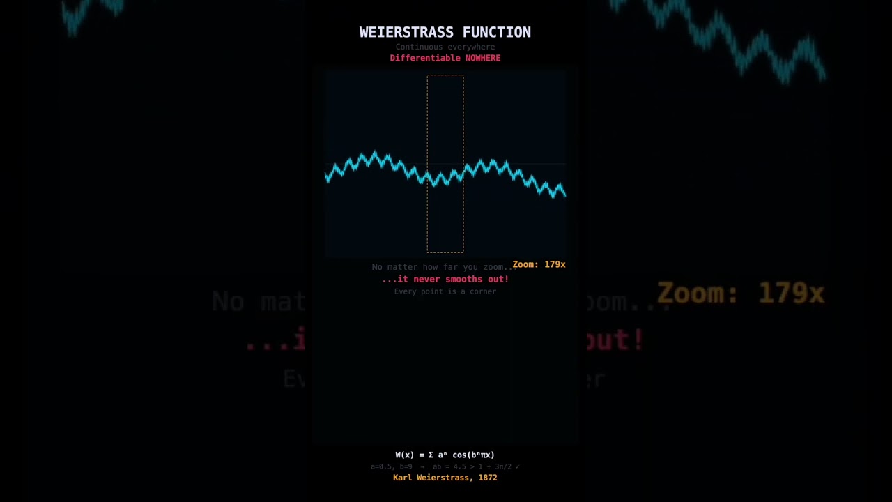 A Function With No Derivative - Anywhere