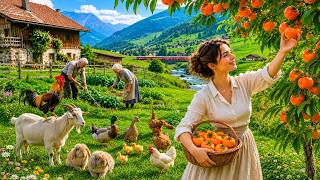 Peaceful Farm Life  Slow Rural Living, Harvesting & Cooking with 80-Year-Old Grandparents