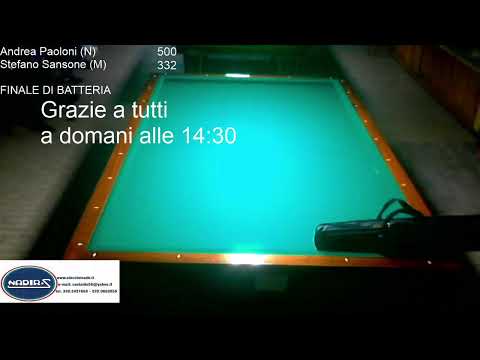 Live streaming di Biliardo Sportivo