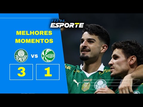 MELHORES MOMENTOS PALMEIRAS 3 X 1 JUVENTUDE |