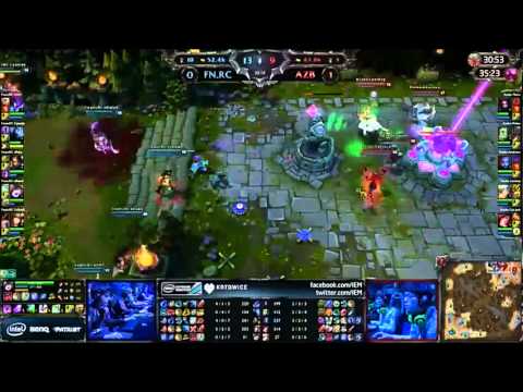 Azubu Blaze vs. Fnatic - IEM Katowice Semi Final [Last fight of game 2]