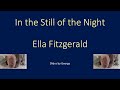 Ella Fitzgerald   In the Still of the Night  KARAOKE