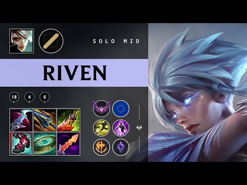 Riven Mid vs Yasuo - EUW Master Patch 25.24