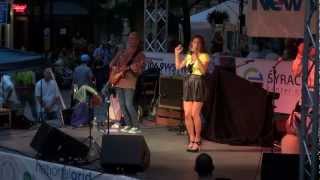 Jana Mashonee Performing in Syracuse 7.28.12 "From A Tightrope"