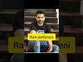 Ram Pothineni With Family ️ Rampothineni Status Shorts