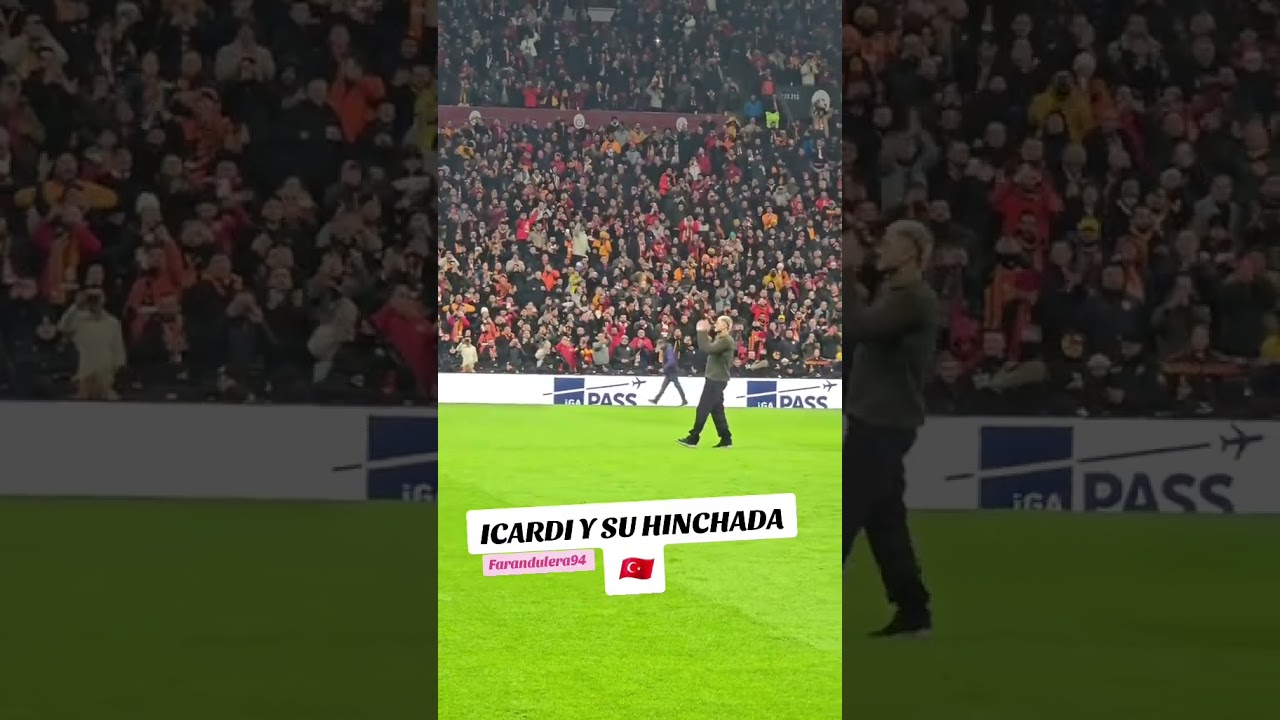 🚨ICARDI OVACIONADO POR SU HINCHADA 🇹🇷 #mauroicardi #chinasuarez #turquia #futbol futbol