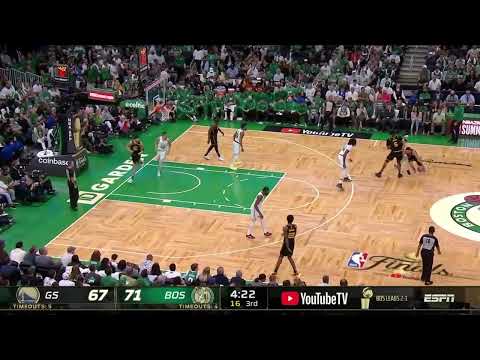 NBA 2k22 Finals GSW - BC 4th game [GSW 70-71] Curry 3pt Shot (27 PTS)