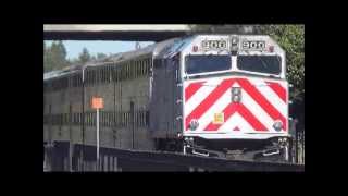 preview picture of video '[HD] Lots of CalTrain Action in Sunnyvale (8/27/13)'