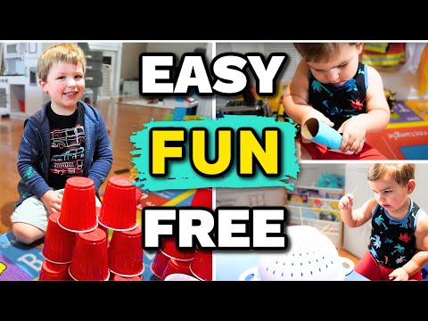 Fun, Fast & FREE Activities for Toddlers and Preschoolers at Home!