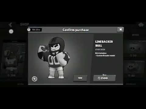 Unlocking Linebacker Bull. Brawl Stars.