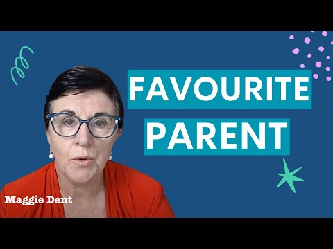 When your child has a 'favourite' parent