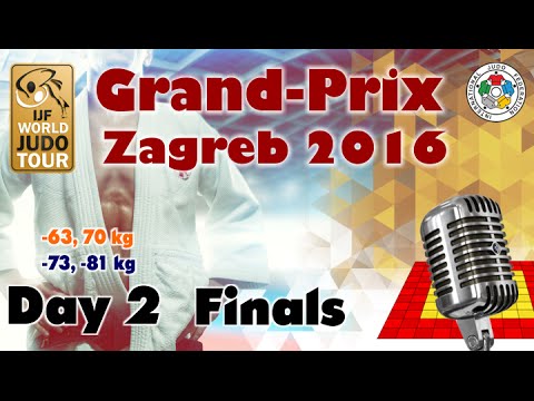 Judo Grand-Prix Zagreb 2016: Day 2 - Final Block