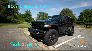 How I buy a car; tips to save $.