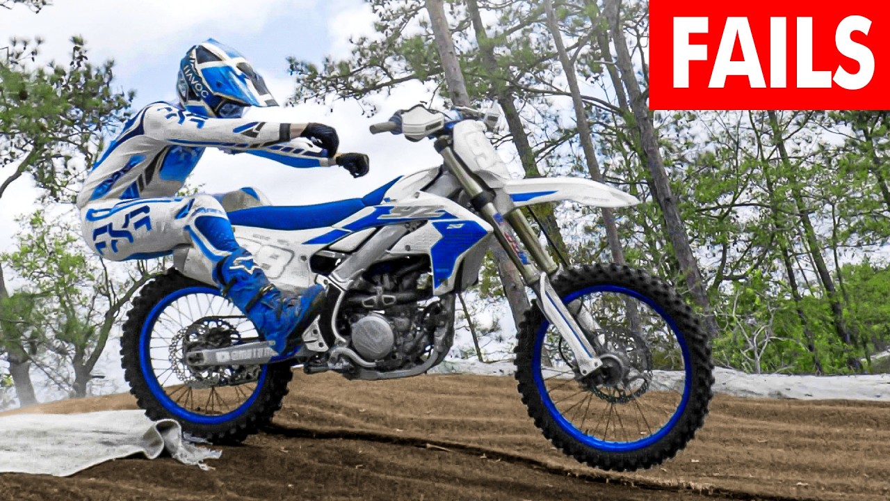 Funny Dirt Bike FAILS and CRASHES 2025