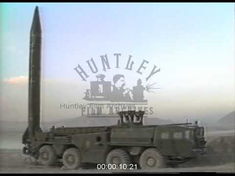 Scud Missile Test in Afghanistan, 1980s - Archive Film 1072393