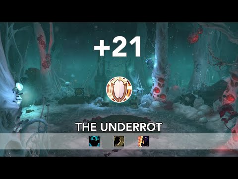 The Underrot +21 | Fortified | Dragonflight Season 2 M+ | Disc Priest PoV