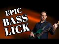 Epic Bass Lick That You Can Play Over ANY Chord No 172