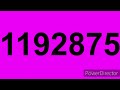 Numbers 1 To 2500000