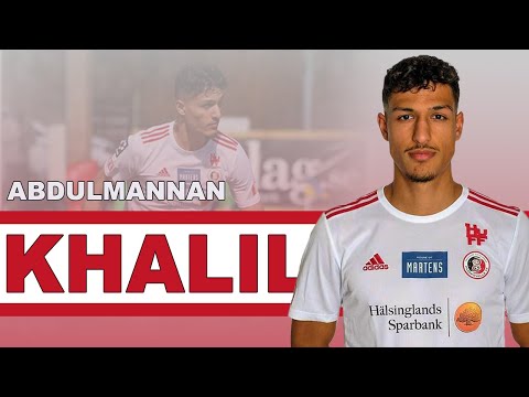 Abdulmannan Khalil ● Midfielder / No.10 ● Hudiksvalls FF | Highlight Video