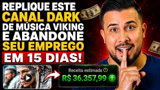 Replique este Canal Dark de Música com essa NOVA IA GRÁTIS e NUNCA MAIS procure EMPREGO!