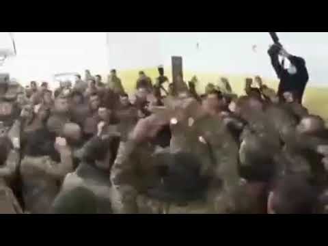 Նիկոլ Փաշինյանի պարը զինծառայողների հետ