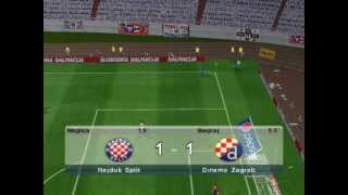preview picture of video 'Hajduk vs Dinamo Zagreb 1-1 (Gameplay)'