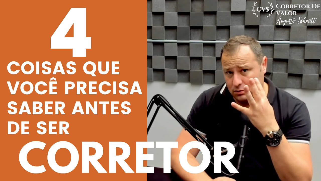 CORRETOR DE IMÓVEIS INICIANTE FIQUE ESPERTO……