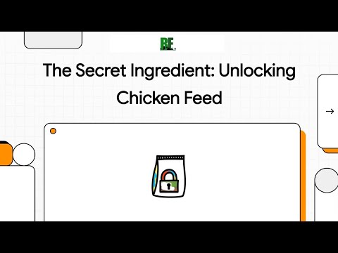 The Secret Ingredient: Unlocking Chicken Feed