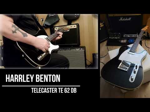 HARLEY BENTON  TE62DB BLACK - BLACK LOT OF UPGRADES image 11
