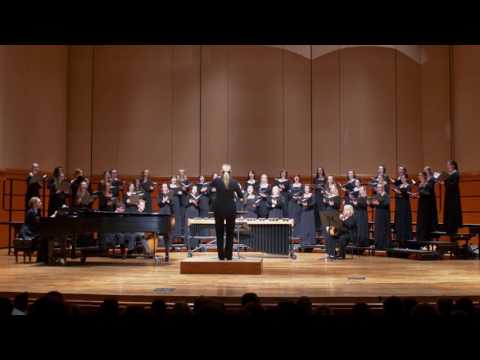 Conductor Catherine Sailer - DU Lamont Women's Chorus - "Alleluia" (Paul Basler)