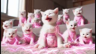 ✨🐱 Dad Cat & Kitten: BEST Shorts Ever! 🎉🎮🍕🚀 | New Adventures 😂🔥#cat #cattales #catfunny #animation