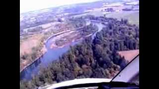 preview picture of video 'Helicopter tour of Willamette River From Eugene up to Portland'