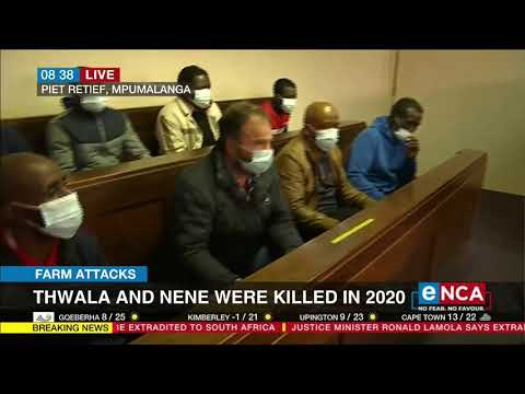 Eight murder accused back in court