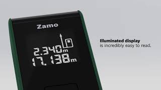 Bosch digitální laserový dálkoměr ZAMO + kolový nástavec, 0603672708
